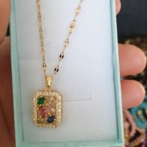 Multicolored necklace